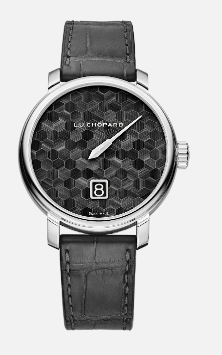 Chopard 161977-1005 L.U.C QUATTRO SPIRIT 25 STRAW MARQUETRY EDITION Replica Watch